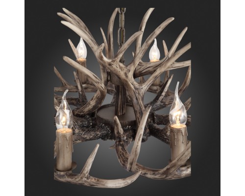 SL154.703.08 Люстра подвесная ST-Luce Серый E14 8*40W CORNA