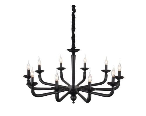 SL1114.403.10 Люстра подвесная ST-Luce Черный E14 10*40W FORTEZA