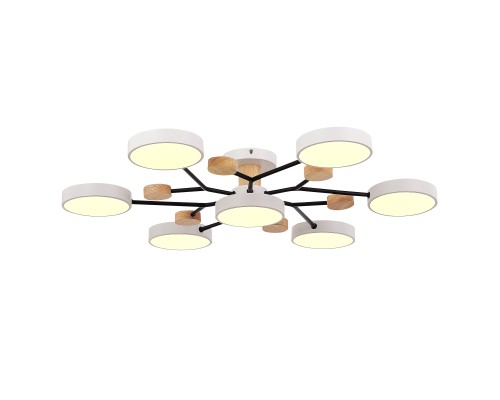 SLE6006-502-07 Светильник потолочный Белый/Белый LED 7*12W 3000K/4500K/6000K FAEMA