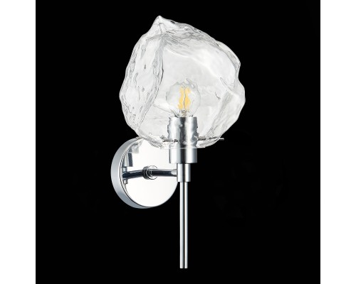 SL1175.101.01 Бра ST-Luce Хром/Прозрачный E14 1*40W PORTICI