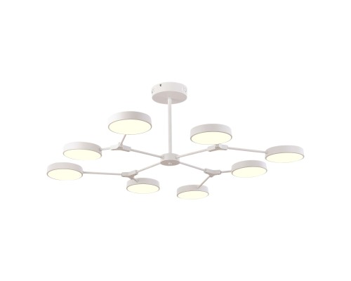 SLE6003-502-08 Светильник потолочный Белый/Белый LED 8*10W MONTA