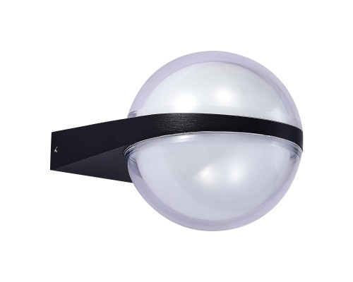 SL9510.401.01 Светильник уличный настенный ST-Luce Черный/Белый LED 2*6W 4000K CELESTE