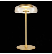 SL6002.204.01 Прикроватная лампа ST-Luce Золотистый/Янтарный LED 1*7W 4000K LAZIO