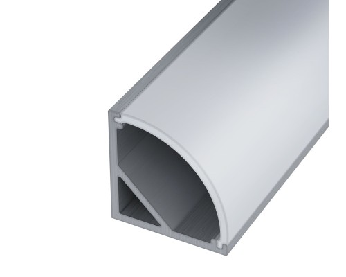 ST017.129.03.1 Угловой профиль с рассеивателем ST-Luce Алюминий анодированный Светодиодные ленты