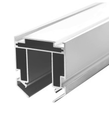 ST003.129.03 Профиль для монтажа SKYLINE 48 УЛУЧШЕННЫЙ в натяжной ПВХ потолок (S23) ST-Luce Алюминие SKYLINE 48