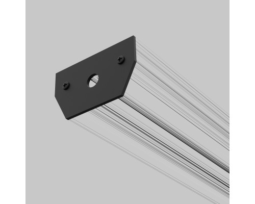 Basic System Заглушки для профиля в натяжной потолок черный 85236/00