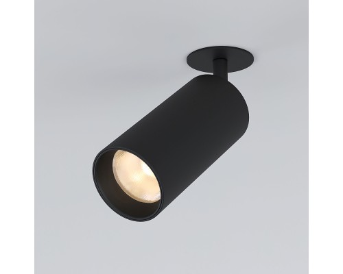 Встраиваемый светодиодный светильник Diffe черный 25066/LED