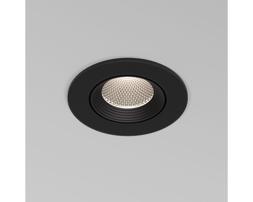 Светильник встраиваемый светодиодный Even черный 25094/LED