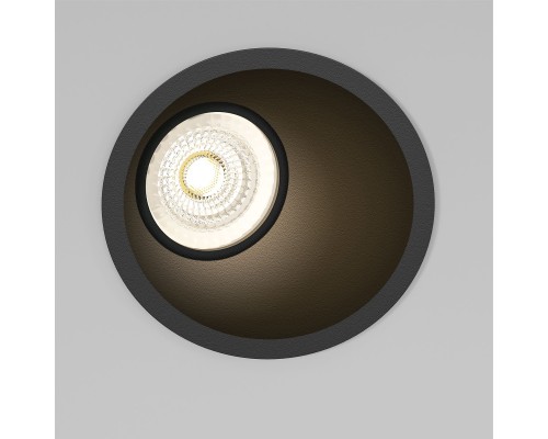 Светильник встраиваемый Side GU10 черный 25059/01