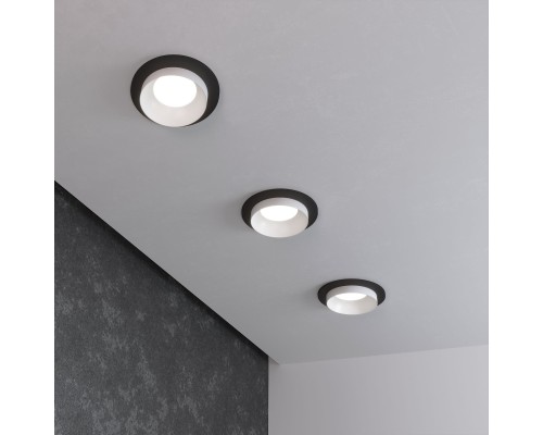 Встраиваемый точечный светильник 114 MR16 белый/черный