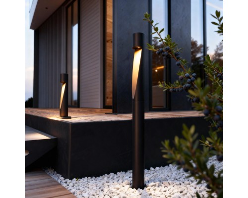 Ландшафтный светильник Recess 3000K черный 35177/F черный