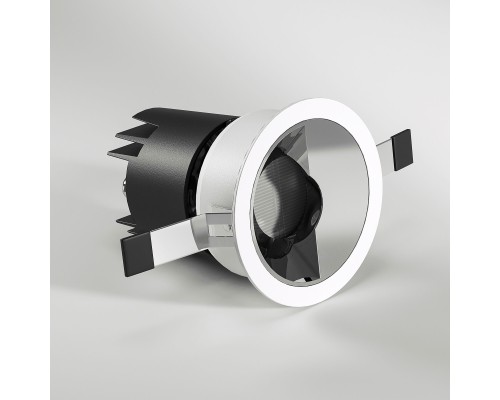 Точечный светодиодный светильник 10W 3000K белый/хром 25090/LED