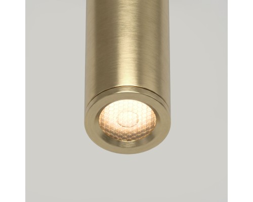 Подвесной светодиодный светильник Flinn 4W 3000K латунь 50263 LED
