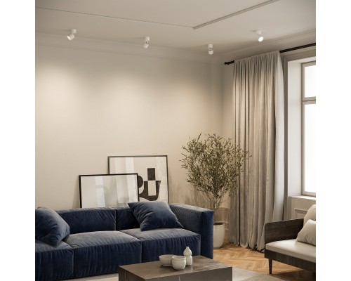 Светильник потолочный поворотный светодиодный Rolly 9W 3000K белый 25112/LED