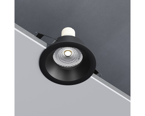 Светильник встраиваемый Andi GU10 черный 25058/01