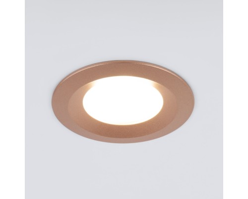 Встраиваемый точечный светильник 110 MR16 золотой