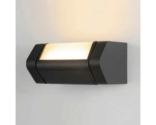 Уличный настенный поворотный светильник DORS 3000K черный 35163/D черный