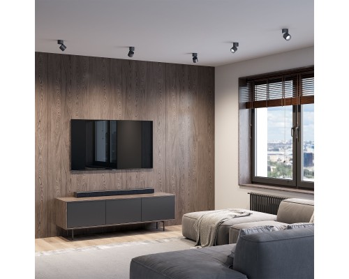 Светильник потолочный поворотный светодиодный Rolly 9W 4000K черный 25112/LED