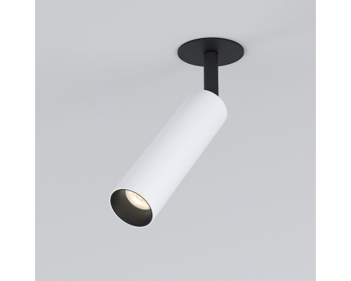 Встраиваемый светодиодный светильник Diffe белый/черный 25040/LED