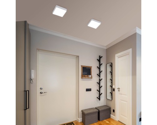 Накладной потолочный светодиодный светильник DLS034 18W 4200K