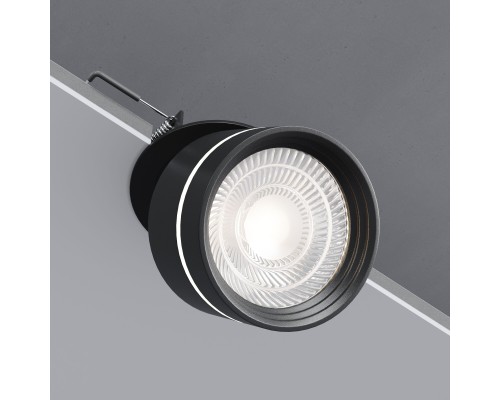 Встраиваемый поворотный светодиодный светильник 8W 4200K чёрный 25035/LED