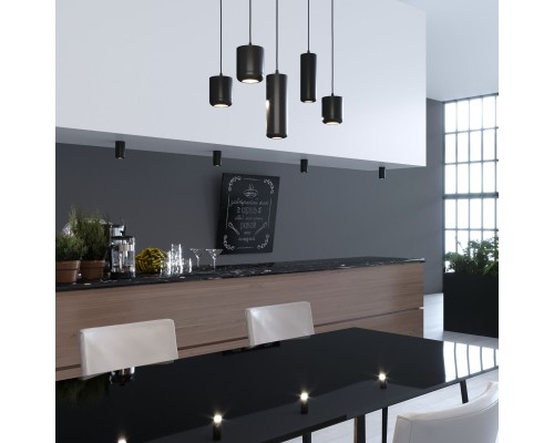 Светильник потолочный светодиодный 10W 4000K чёрный 25044/LED