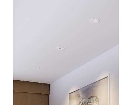 Светильник встраиваемый светодиодный Binnie 12W 3000K белый 15275/LED