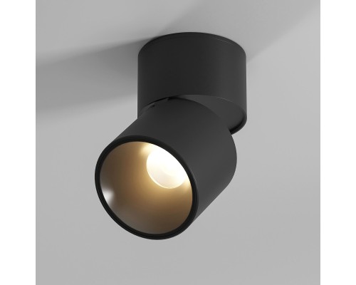 Светильник потолочный поворотный светодиодный Rolly 9W 3000K черный 25112/LED