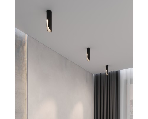 Светильник потолочный светодиодный Apex 7W 3000K черный 25113/LED