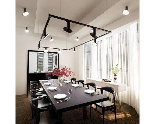 Накладной светодиодный светильник DLS029