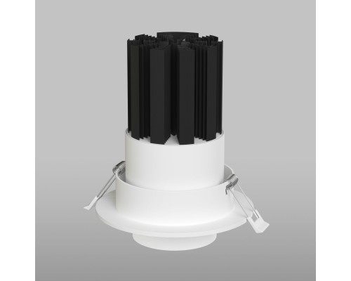 Встраиваемый светодиодный светильник с регулировкой угла освещения 9919 LED 10W 4200K белый