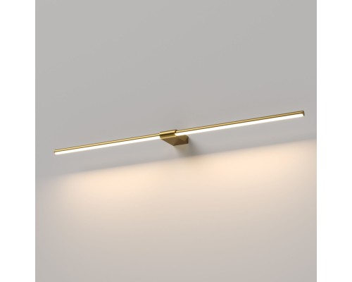 Cветильник настенный светодиодный Luar латунь 4000K 40153/LED