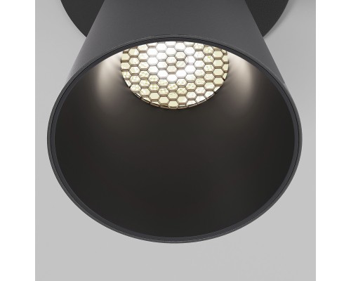 Светильник встраиваемый поворотный с антибликовой решеткой Bell 8W 4000K черный 25097/LED