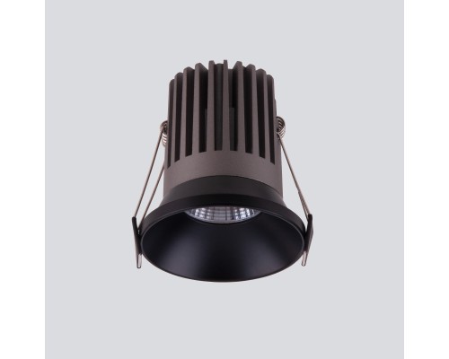 Встраиваемый точечный светодиодный светильник 25026/LED 7W 4200K BK черный