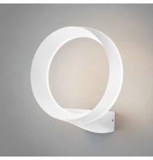 Уличный настенный светодиодный светильник Ring IP54 1710 TECHNO LED белый