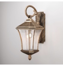 Уличный настенный светильник Virgo D черное золото IP44 GLXT-1450D черное золото