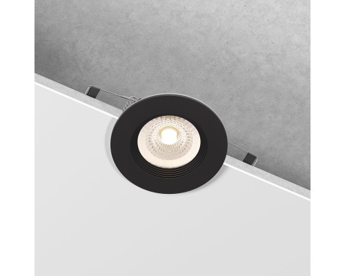 Светильник встраиваемый City GU10 черный IP44 25060/01