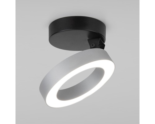 Накладной светодиодный светильник Spila серебро 25105/LED