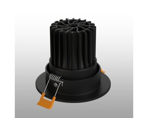 Светильник встраиваемый светодиодный Even черный 25094/LED