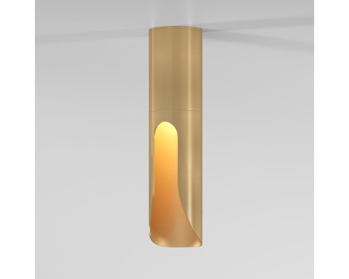 Светильник потолочный светодиодный Apex 7W 3000K латунь 25113/LED