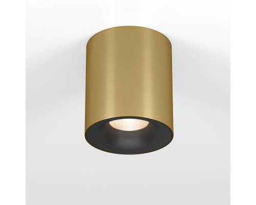 Светильник потолочный светодиодный Primo 12W 3000K латунь 25116/LED