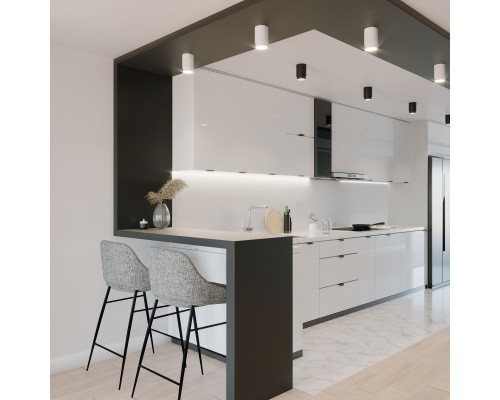 Потолочный светодиодный светильник Cors 25032/LED 10W 4200K чёрный