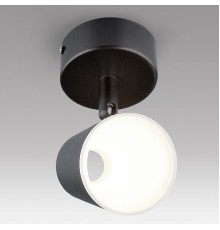 Светодиодный настенный светильник с поворотным плафоном Elektrostandard DLR025 5W 4200K черный матовый 5W Snappy