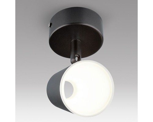 Светодиодный настенный светильник с поворотным плафоном Elektrostandard DLR025 5W 4200K черный матовый 5W Snappy