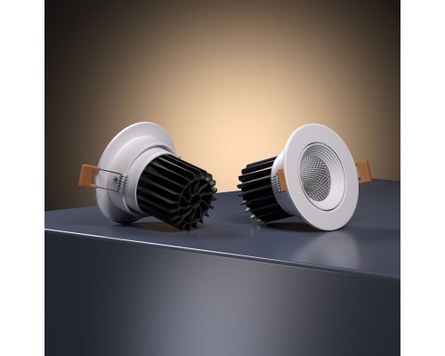 Светильник встраиваемый светодиодный Even белый 25094/LED