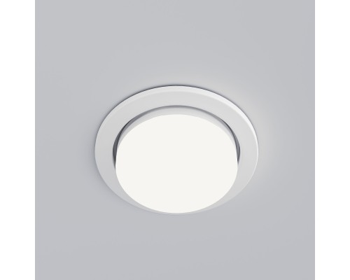 Встраиваемый точечный светильник 1035 GX53 WH белый