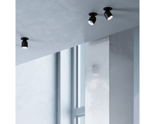 Светильник встраиваемый поворотный светодиодный Spot 7W 4000K черный 25093/LED