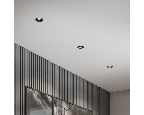 Светильник встраиваемый Tune черный 25014/01