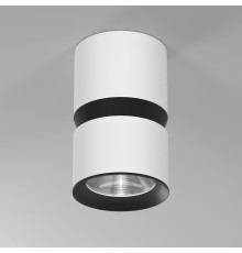 Светильник потолочный светодиодный 12W 4000К белый/чёрный 25049/LED