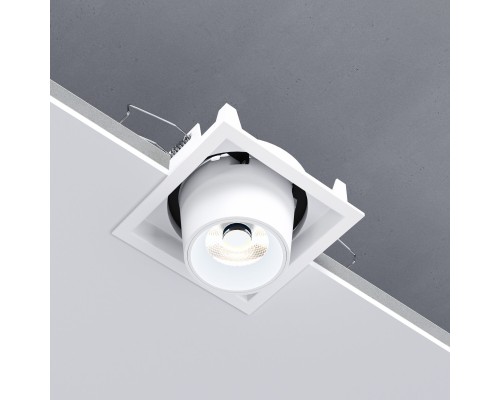 Потолочный светодиодный светильник поворотный Conner 8W 4000K белый 25087/LED